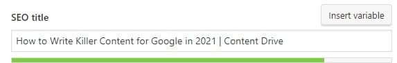 title tag seo